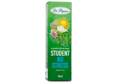 Dr. Popov Student No stress bylinné kapky zahánějící strach a nervozitu 50 ml