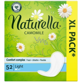 Naturella Light Camomile intimní vložky s heřmánkem 52 kusů