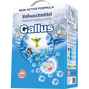 Gallus prací prášek Universal, 100 dávek, 6,5 kg