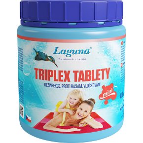 Laguna Triplex Mini tablety 3v1, dezinfekce vločkování a proti řasám, 500 g Laguna Triplex Mini tablety 3v1, dezinfekce vločkování a proti řasám, 500 g