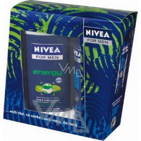 Nivea Men Kazactive sprchový gel 250 ml + deo sprej 150 ml kosmetická sada