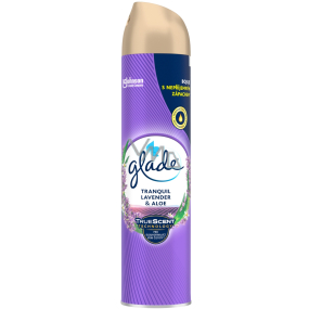 Glade Tranquil Lavender & Aloe - Levandule a Aloe osvěžovač vzduchu sprej 300 ml