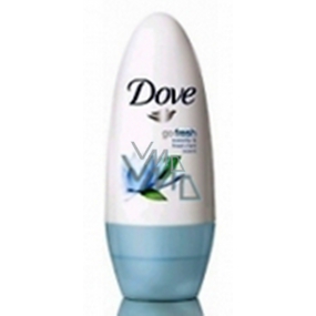 Dove Go Fresh Cool Leknín & Máta kuličkový antiperspirant deodorant roll-on pro ženy 50 ml