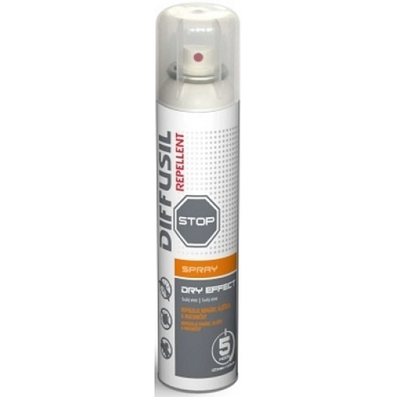 Diffusil Dry Touch repelent proti komárům a klíšťatům j 150 ml