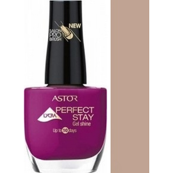 Astor Perfect Stay Gel Shine 3v1 lak na nehty 107 Perfect Look 12 ml
