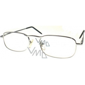 Berkeley Čtecí dioptrické brýle +3 stříbrné MC3 1 kus