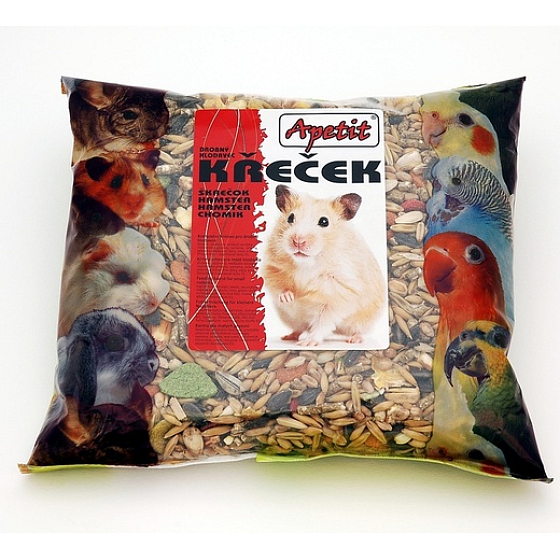 Apetit DH základní krmivo pro drobné hlodavce Křeček 400g
