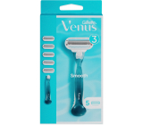 Gillette Venus Smooth holicí strojek + náhradní hlavice 5 kusů pro ženy