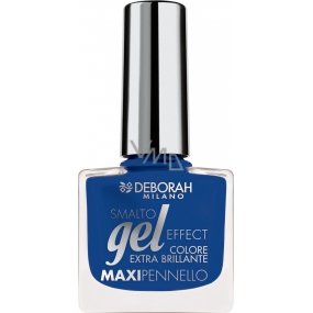 Deborah Milano Gel Effect Nail Enamel gelový lak na nehty 41 Deep Blue 11 ml