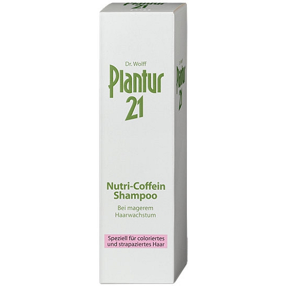 Plantur 21 Nutri-kofeinový šampon při nedostatečném růstu vlasů pro ženy 250 ml