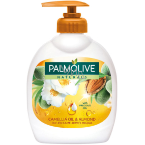 Palmolive Naturals Camellia & Almond Oil tekuté mýdlo dávkovač 300 ml