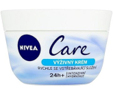 Nivea Care výživný denní krém na tvář, ruce a tělo 200 ml