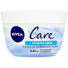 Nivea Care výživný denní krém na tvář, ruce a tělo 200 ml