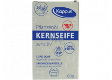 Kappus Kernseife Sensitive přírodní mýdlo na tělo i vlasy 150 g