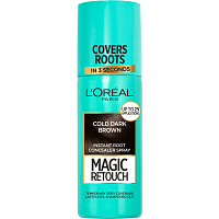 L'Oréal Magic Retouch Cold dark brown zakrytí odrostů, 75 ml