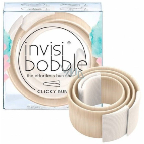 Invisibobble Clicky Bun To Be Or Nude Pásy pro vytvoření drdolu tělová 1 kus