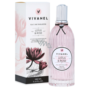 Vivian Gray Vivanel Lotus & Rose luxusní toaletní voda s esenciálními oleji pro ženy 100 ml