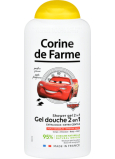 Corine de Farme Auta 2v1 šampon na vlasy a sprchový gel pro děti 300 ml