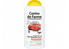 Corine de Farme Auta 2v1 šampon na vlasy a sprchový gel pro děti 300 ml