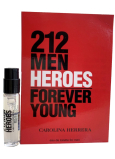 Carolina Herrera 212 Men Heroes toaletní voda pro muže 1,5 ml s rozprašovačem, vialka