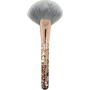 Donegal Foxy Floe Highlighter Brush kosmetický štětec se syntetickými sametovými štětinami na rozjasňovač 17 cm