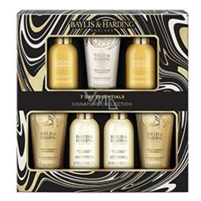 Baylis & Harding Mandarinka a Grapefruit pěna do koupele 100 ml + sprchový gel 100 ml + mléko do koupele 100 ml + sprchový krém 100 ml + tělové mléko 2 x 50 ml + krém na ruce 50 ml, kosmetická sada pro ženy