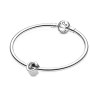 Charm Sterlingové stříbro 925 Abecední písmeno C, korálek na náramek