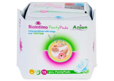 Biointimo Panty Pads Anion denní hygienické vložky 15 kusů