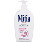 Mitia Silk Satin s kokosovým mlékem tekuté mýdlo dávkovač 500 ml