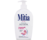 Mitia Silk Satin s kokosovým mlékem tekuté mýdlo dávkovač 500 ml