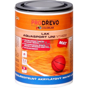 Colorlak Lak Aquasport Uni V1422 Mat vodouředitelný akrylátový matný lak 0,6 l
