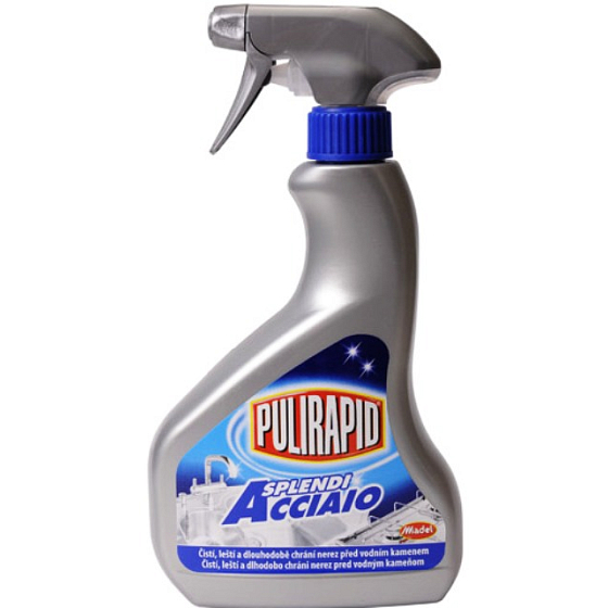 Pulirapid Splendi na nerezové povrchy rozprašovač 500 ml
