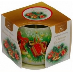 Essences of Life Vánoční dekorace aromatická svíčka ve skle 100 g