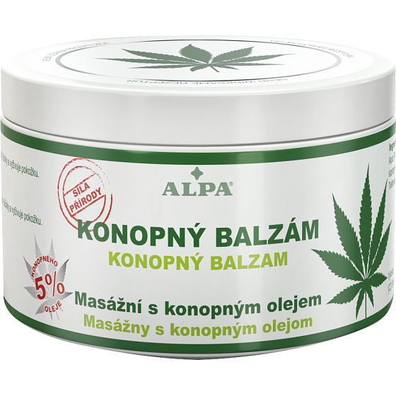 Alpa konopný balzám, 250 ml