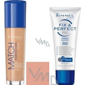 Rimmel London Match Perfection make-up 300 30 ml + báze pod make-up 30 ml