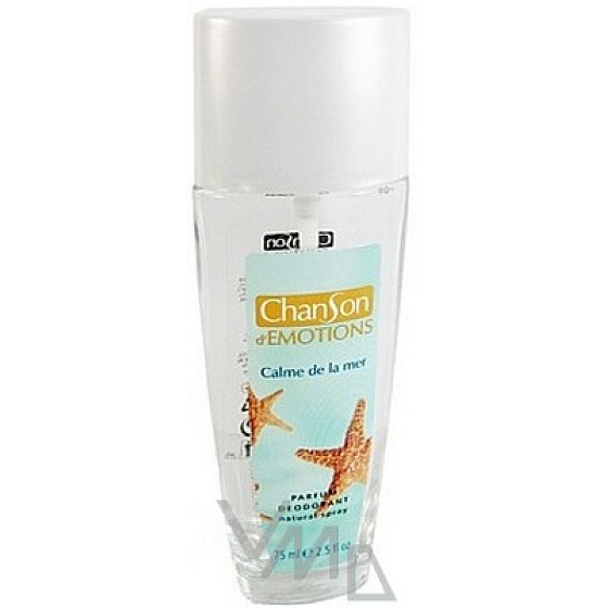 Chanson d Emotions Calme de la mer parfémovaný deodorant sklo pro ženy 75 ml Tester