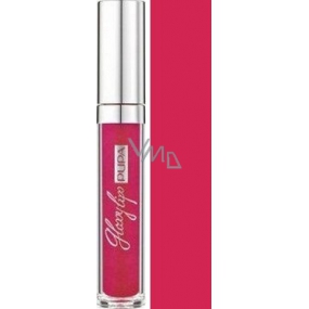 Pupa Glossy Lips lesk na rty 403 Shimmering Ruby 7 ml
