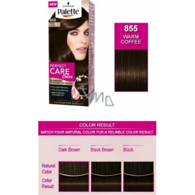 Schwarzkopf Palette Perfect Color Care barva na vlasy 855 Horká káva