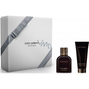 Dolce & Gabbana Intenso pour Homme parfémovaná voda pro muže 75 ml + balzám po holení 100 ml, dárková sada