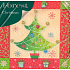 Forest Papírové ubrousky 1 vrstvé 33 x 33 cm 20 kusů Vánoční Vánoční stromeček