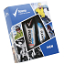 Rexona Men Cobalt antiperspirant deodorant sprej pro muže 150 ml + Cool Ice sprchový gel 250 ml, kosmetická sada