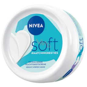 Nivea Soft Creme svěží hydratační krém pro celé tělo 200 ml
