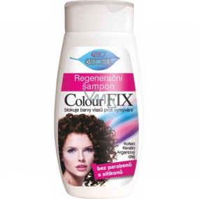 Bione Cosmetics Colour Fix regenerační šampon pro všechny typy barvených vlasů 260 ml