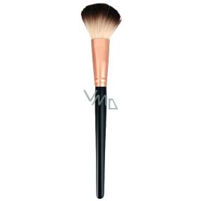 Kosmetický štětec se syntetickými štětinami na pudr plochý 19 cm