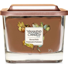 Yankee Candle Harvest Walk - Sklizeň sojová vonná svíčka Elevation střední sklo 3 knoty 347 g