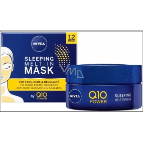Nivea Q10 Power noční maska pro obnovu pleti s koenzymem Q10 50 ml