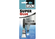 Bison Super Glue Control univerzální sekundové tekuté lepidlo 3 g