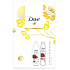 Dove Nourishing Secrets Vyživující African Ritual Kakao & Ibišek sprchový gel 250 ml + antiperspirant deodorant sprej 150 ml, kosmetická sada