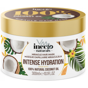 Inecto Naturals Coconut maska na vlasy s čistým kokosovým olejem 300 ml