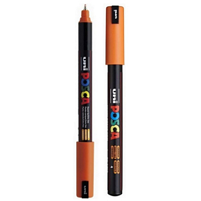 Posca Univerzální akrylátový popisovač 0,7 mm Oranžová PC-1MR